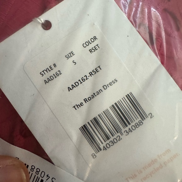 NWT- ANDIE The Roatan Midi Dress eyelet in Rosette - Picture 7 of 9